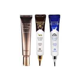 [ESHUMI] Eye Cream Set - Mucin for Hydration, 24K Gold, Hydrolyzed Collagen, Niacinamide & Adenosine for Whitening & Wrinkle Care - Made in Korea